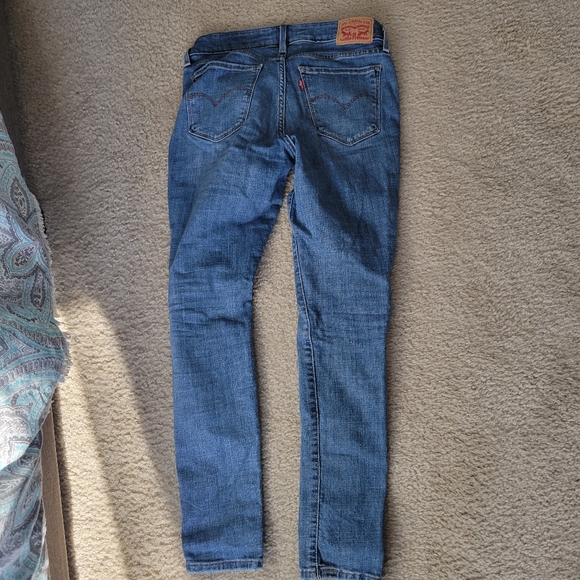 Levis 711 Womens Jeans Size 26 Skinny Mid Rise 5-Pocket - Picture 7 of 8